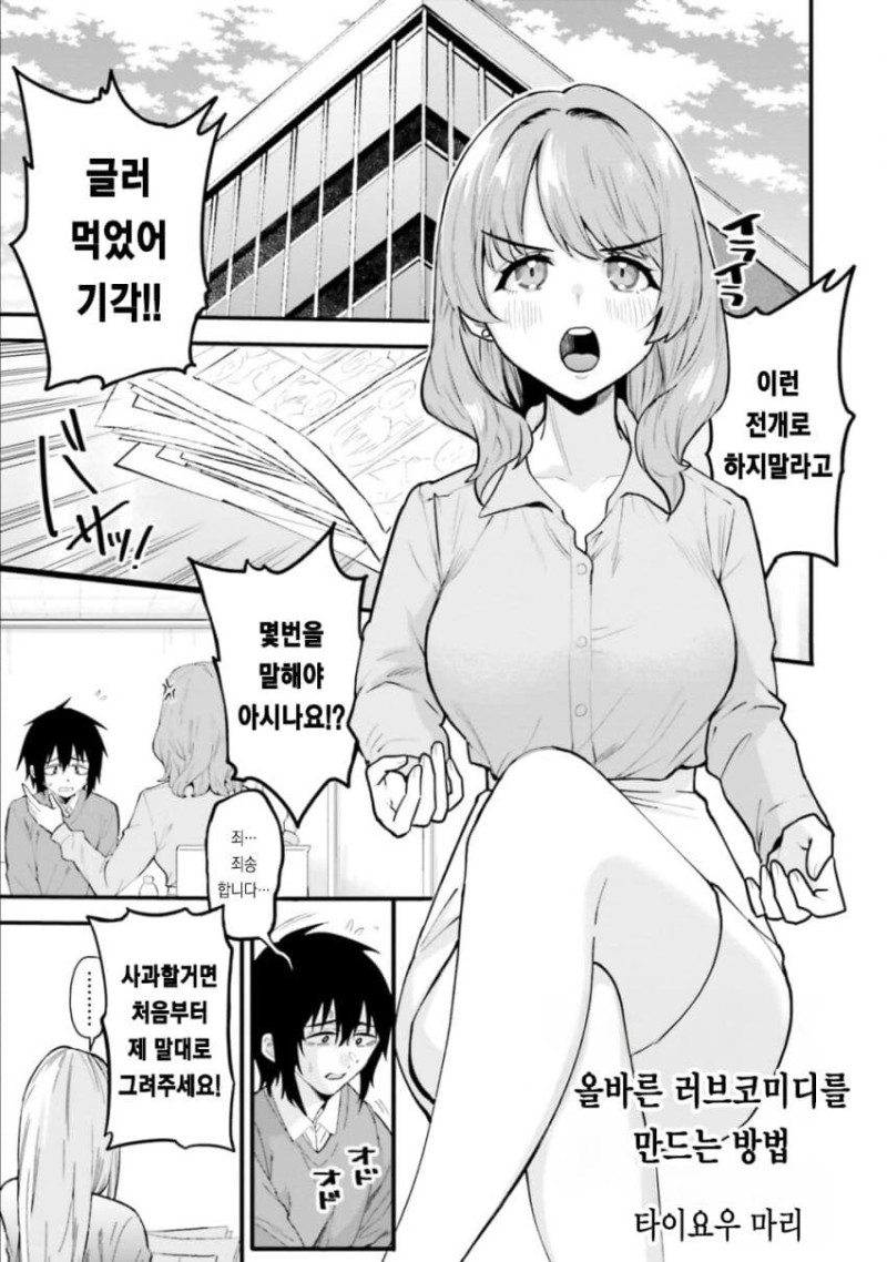 올바른 러브코미디를 만드는 방법